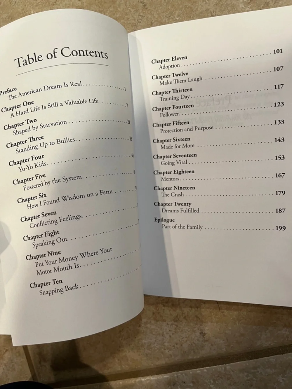Autographed “From the Foster House to the White House” By Terrence K. Williams